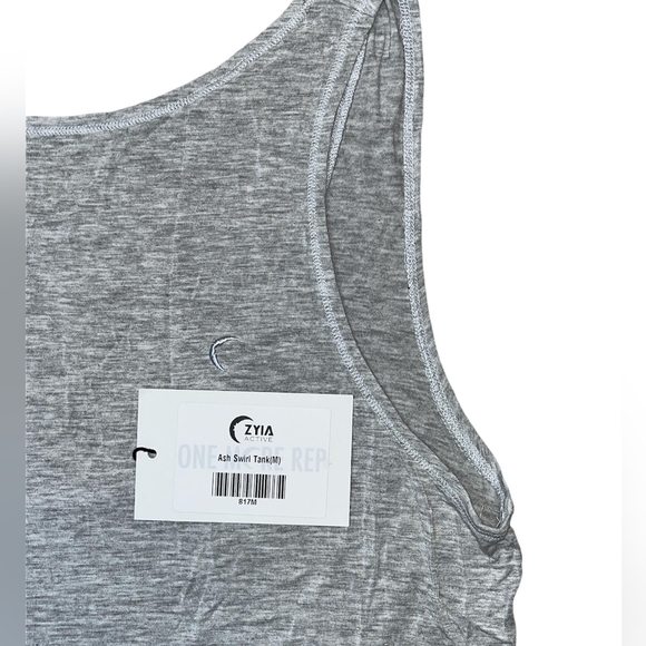 Zyia Ash Swirl Tank Size M EUC - Picture 5 of 7